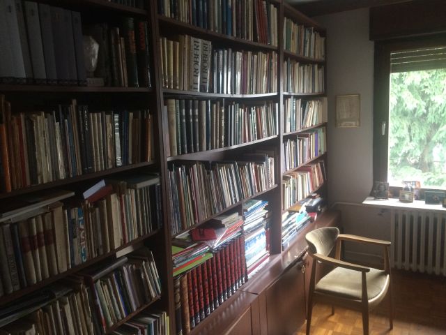 Dio biblioteke u kući Smiljanić - Đikić